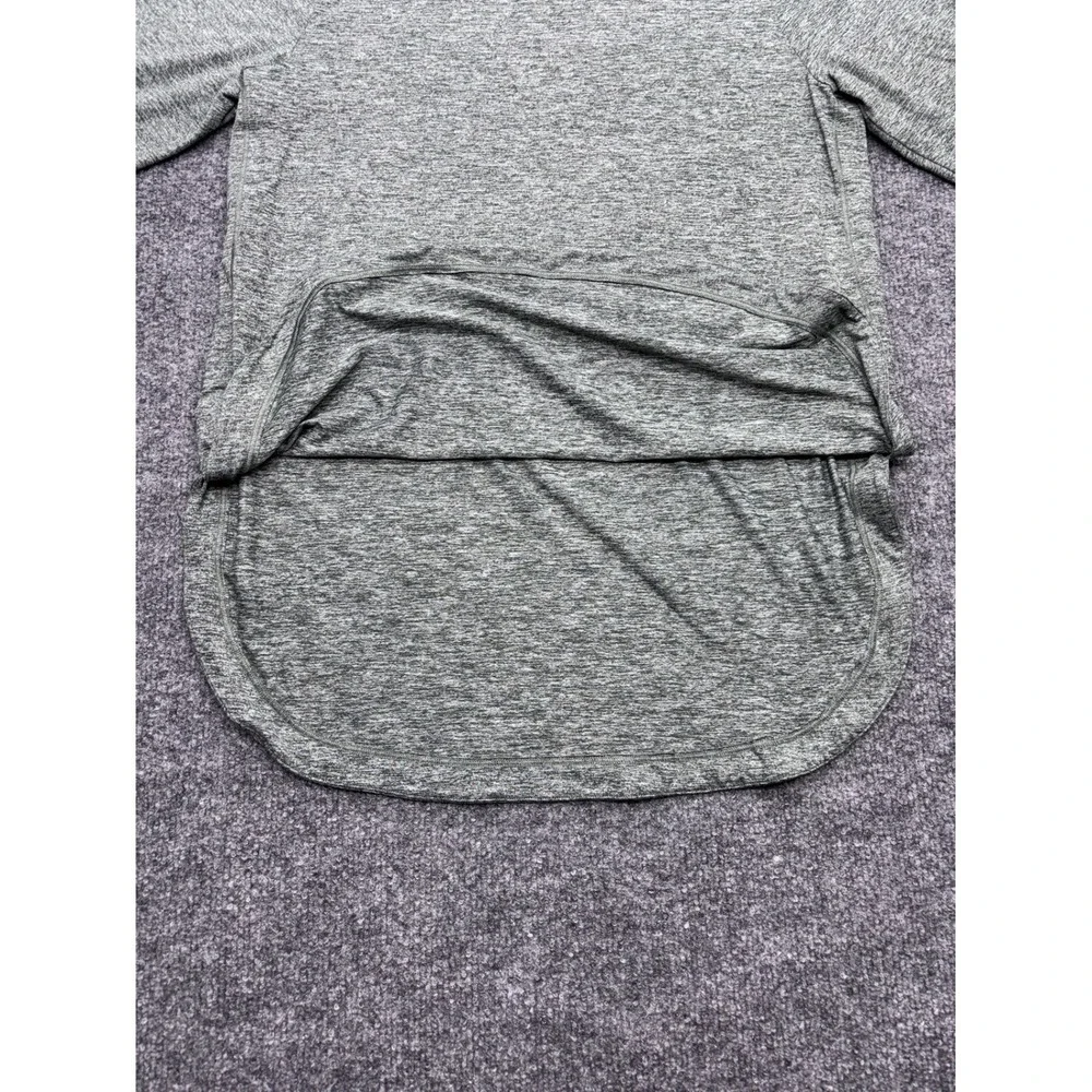 Athleta Womens Green Space Dye Long Sleeve Thumbhole Activewear Top Size M - Picture 5 of 7